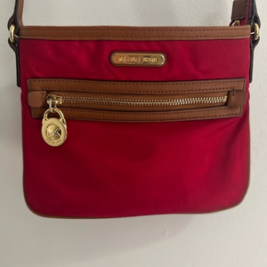 Michael‎ Kors Red Crossbody Bag
